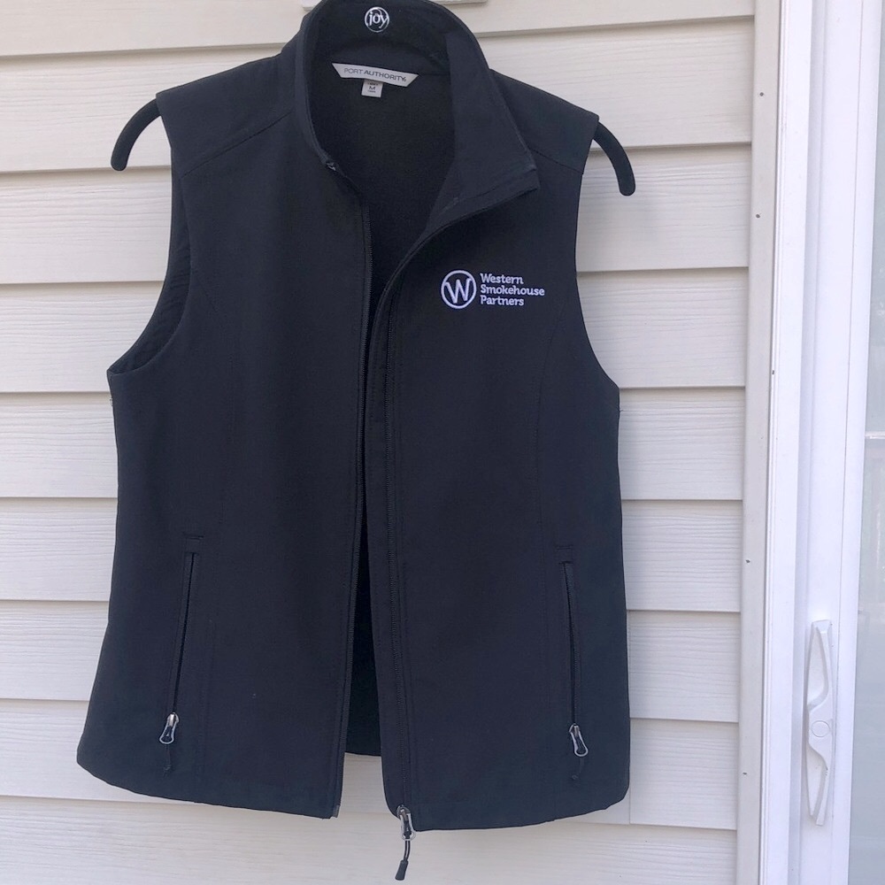 Port Authority Black Ladies' Softshell Vest